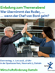 Das Bild zeigt das Titelbild der Veranstaltungseinladung.