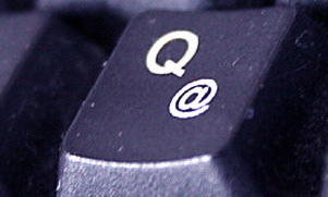 Das Bild zeigt eine Computer-Tastatur