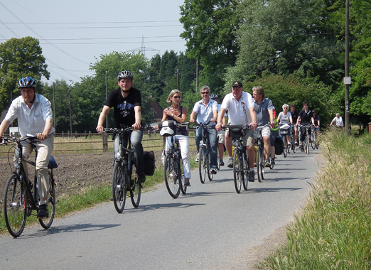 Das Bild zeigt die Tour de Gladbeck