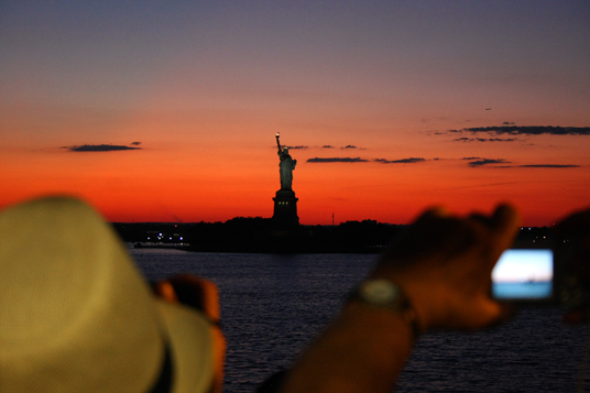 Das Bild zeigt die Freiheitsstatue