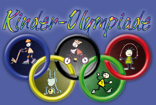 Das Bild zeigt das Logo der Kinderolympiade