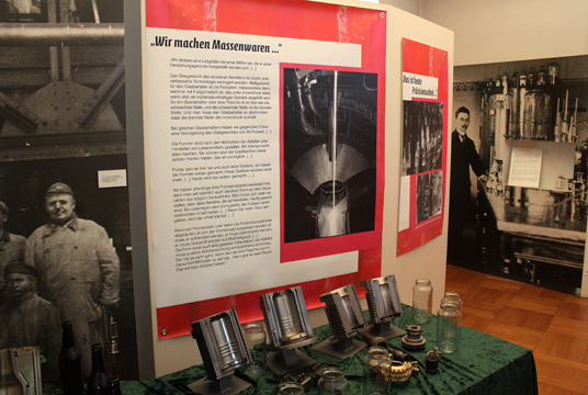 Das Bild zeigt die Ausstellung im Museum