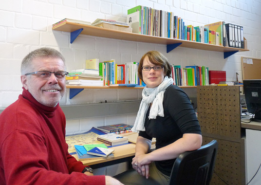 Das Bild zeigt die neuen Schulpsychologen