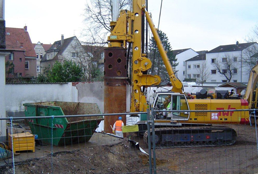 Das Bild zeigt den Bohrer