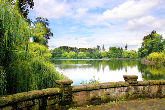 Das Bild zeigt den Nordpark