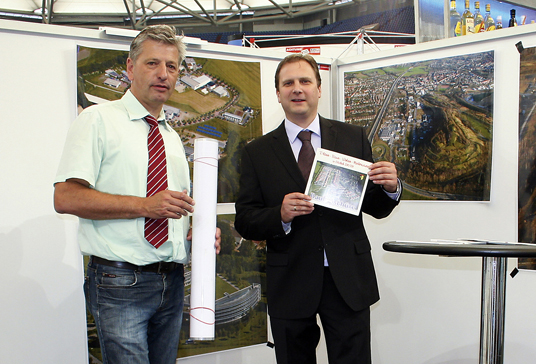 Das Bild zeigt die Wirtschaftsmesse