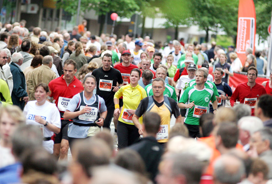 Das Bild zeigt den letzten Marathon in Gladbeck