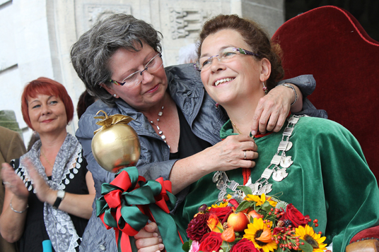Das Bild zeigt das Appeltatenfest
