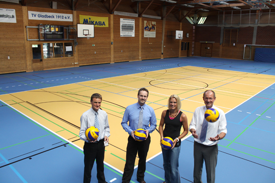 Das Bild zeigt die Artur-Schirrmacher-Halle