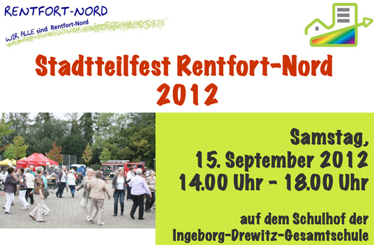 Das Bild zeigt das Stadtteilfest