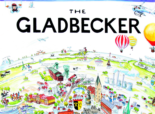 Das Bild zeigt das Plakat "Der Gladbecker"