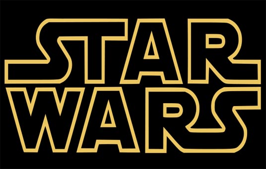 Das Bild zeigt das Logo von Star Wars
