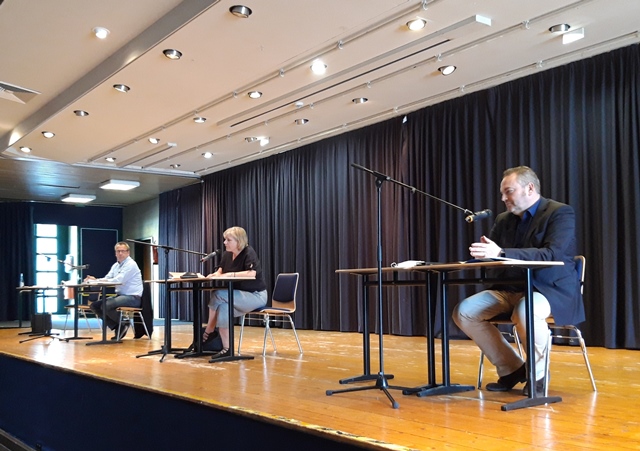 Der AGS tagte in der Aula des Schulzentrums.