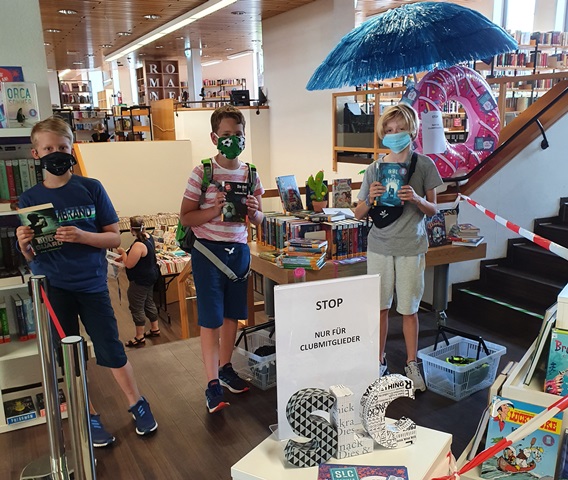Der Sommerleseclub hat in der Stadtbücherei begonnen.