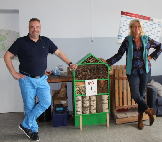 Dr. Bärbel Kerkhoff und Bodo Klimpel sind sich über die Bedeutung des BackUp-Programms einig.