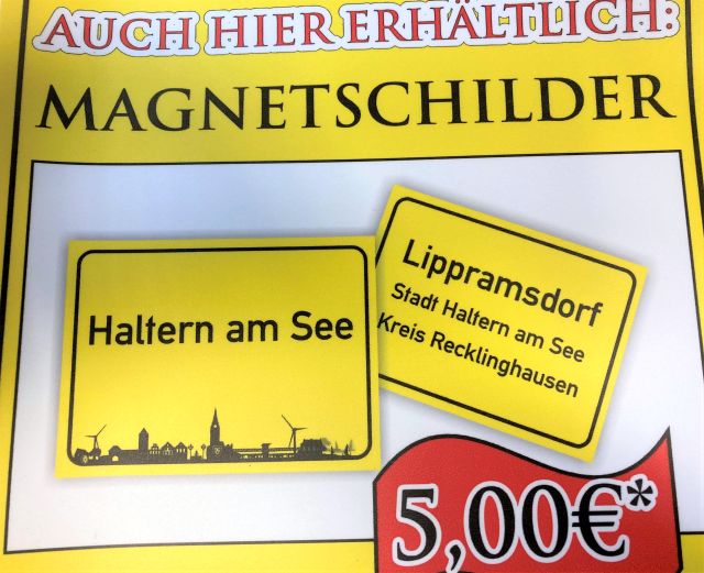 Foto von den Magnetschildern-Foto Stadtagentur