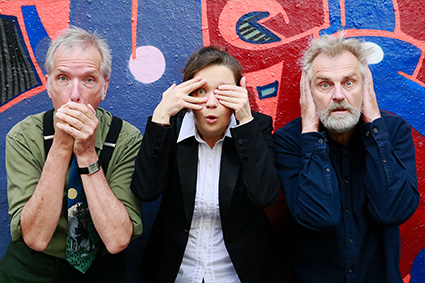 Foto Bullemänner und Svetlana