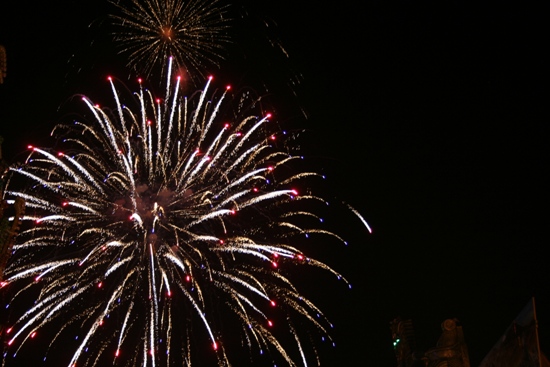 Feuerwerk auf der Palmkirmes