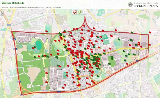 Screenshot &#8222;Wikimap&#8220;