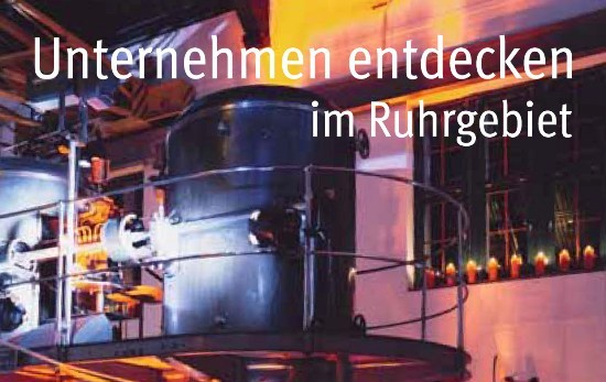 Titelblatt der Broschüre Unternehmen entdecken im Ruhrgebiet