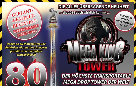 Ausschnitt Plakat Mega King Tower