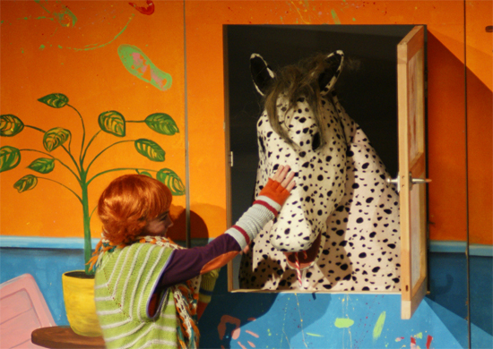 Pippi und ihr Pferd