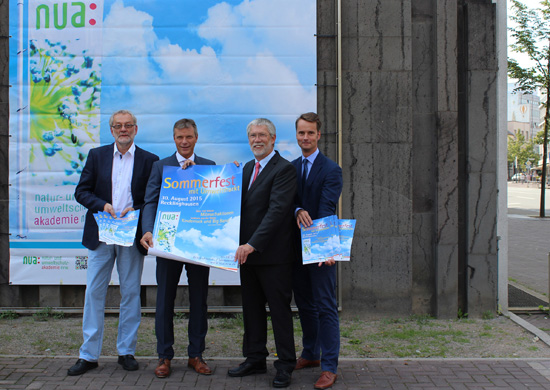Plakatvorstellung Sommerfest NUA
