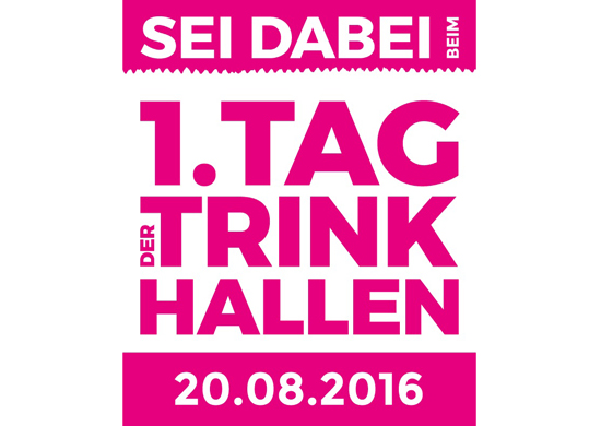 Logo 1. Tag der Trinkhallen