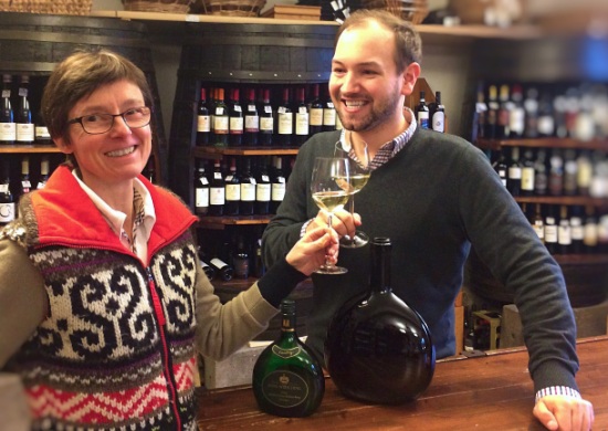Foto vom Weintalk im Januar