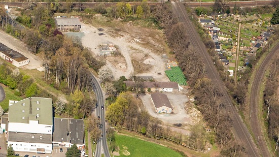 Luftbild Bruchweg Ostseite
