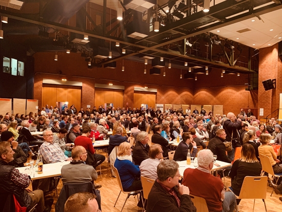 Volles Haus beim Klimagipfel