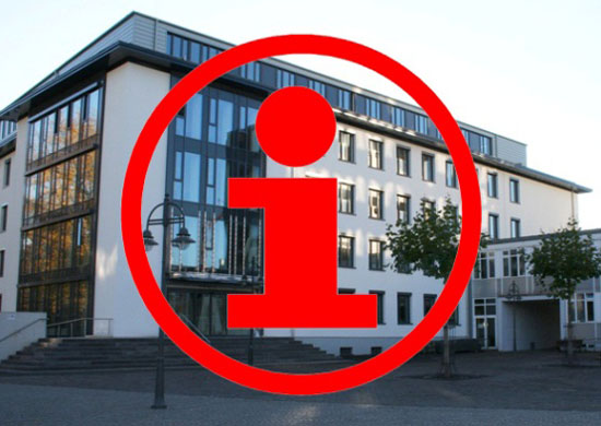 Stadthaus A mit Infosymbol