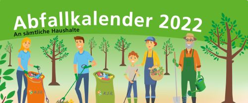 Titelblatt Abfallkalender 2022