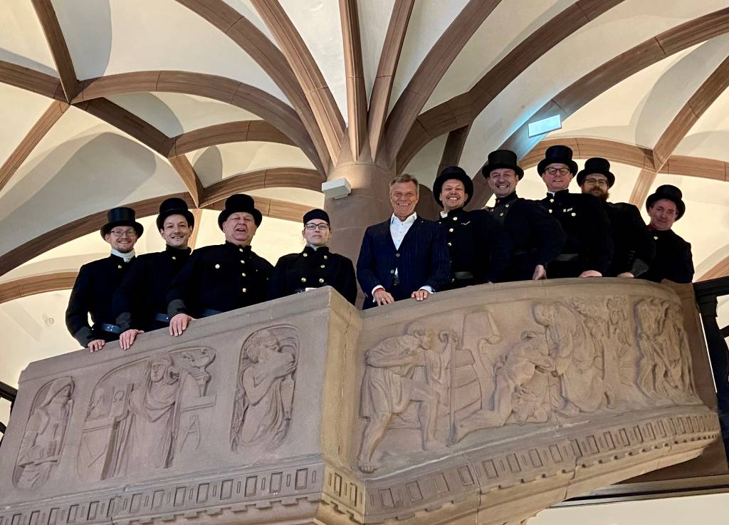 Schornsteinfeger*innen im Rathaus Recklinghausen