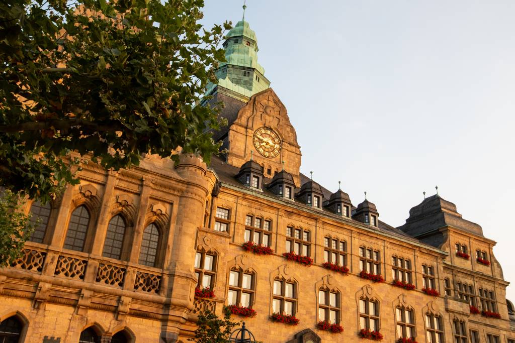 Das Rathaus der Stadt Recklinghausen. Foto: Stadt RE/Marcel Blank