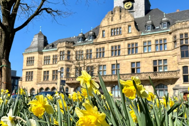 Rathaus Ostern