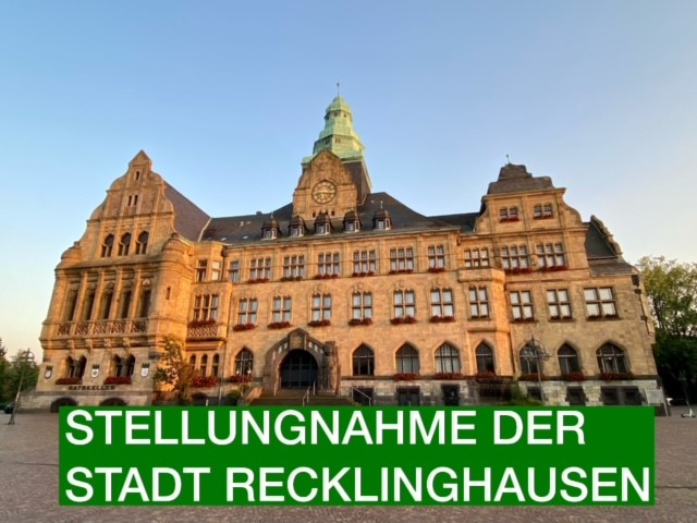 Die Stadt bezieht zur Berichterstattung über das Bahnunglück Stellung.