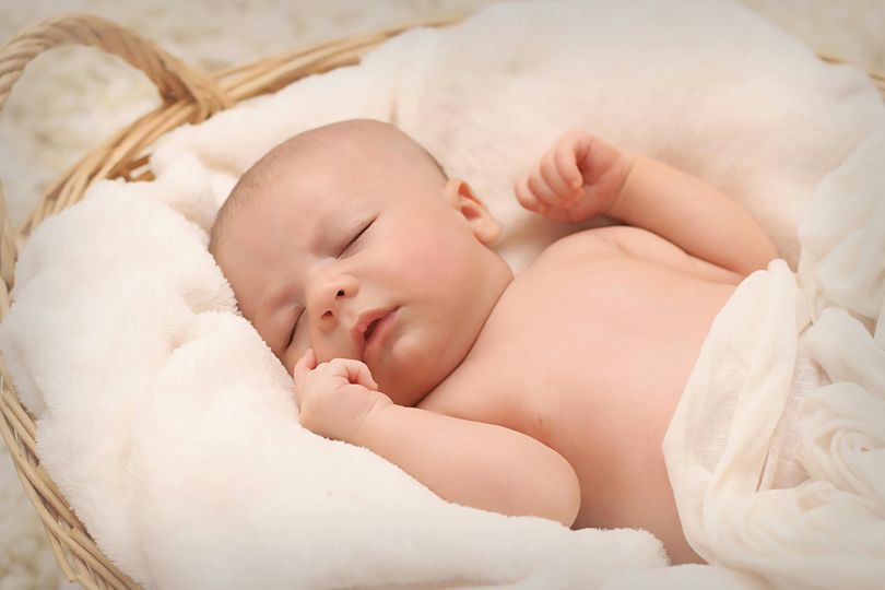 Ein Baby schläft: Foto: Pixabay