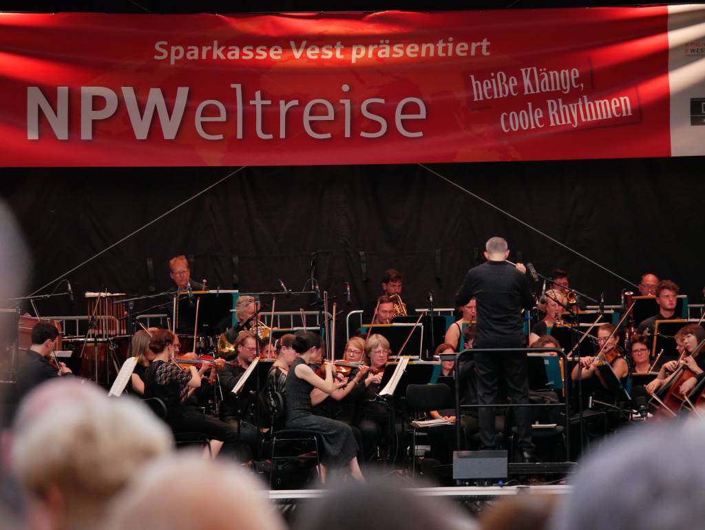 Open-Air-Konzert der Neuen Philharmonie Westfalen, Foto: Myrtille Daunay
