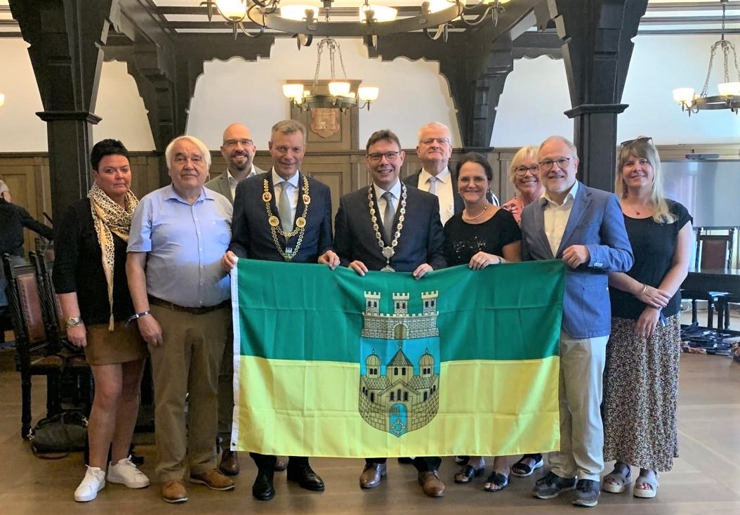 Die Delegation aus Recklinghausen wurde von BM Thomas Kaminski empfangen.