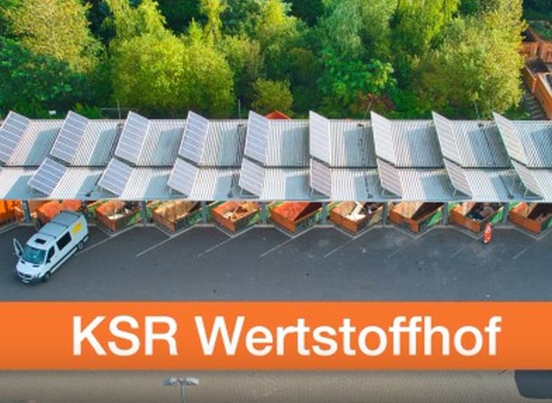 Der Werstoffhof der KSR. Foto: Stadt RE