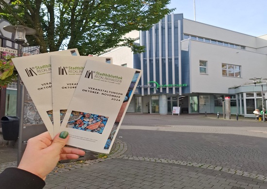 Flyer der Stadtbibliothek