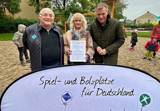 Einweihung Spielplatz