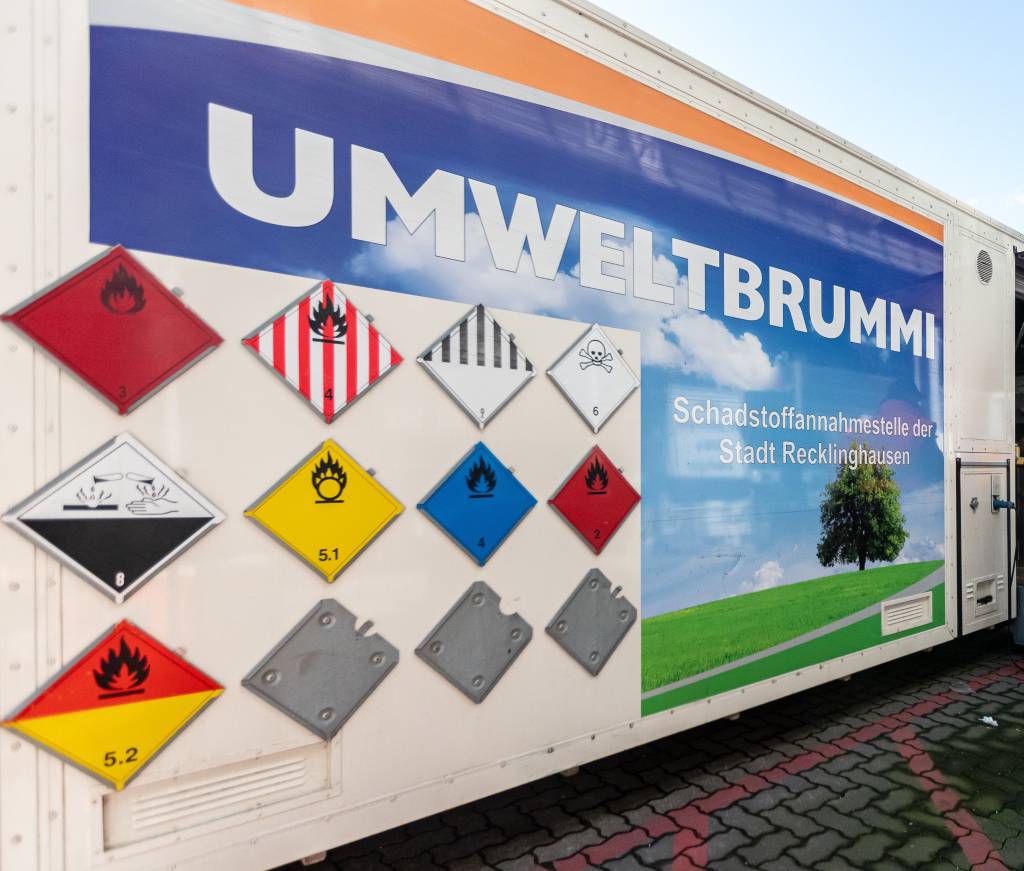 Der Umweltbrummi der KSR. Foto: Stadt RE