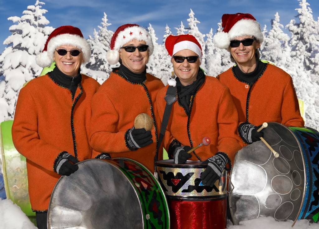 Die Formation Sunshine Coconut präsentiert am Sonntag in der „Guten Stube“ bekannte Weihnachtslieder. 