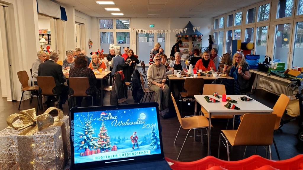 Foto vom Weihnachtsfrühstück