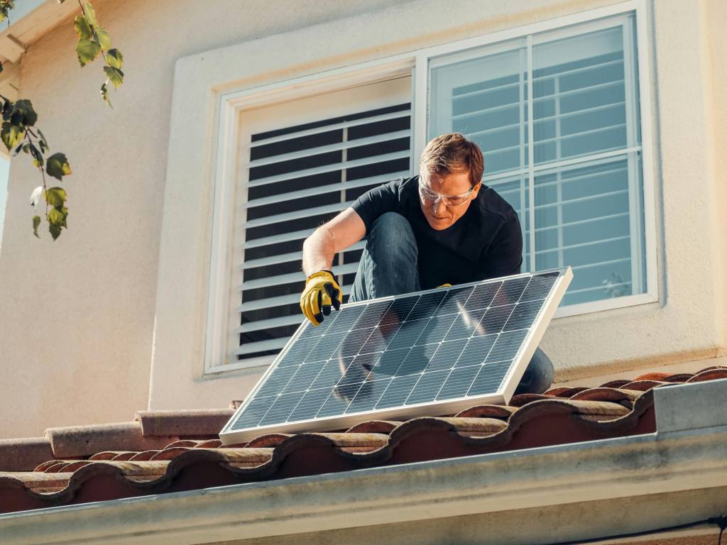Solarmodule. Foto: Kinkelmedia/pexels