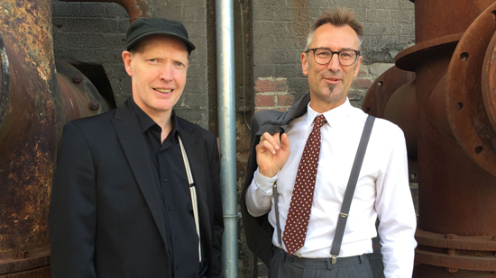 Ansgar Niemöller und Martin Spoerl spielen in Ulle Bowskis Markenbude