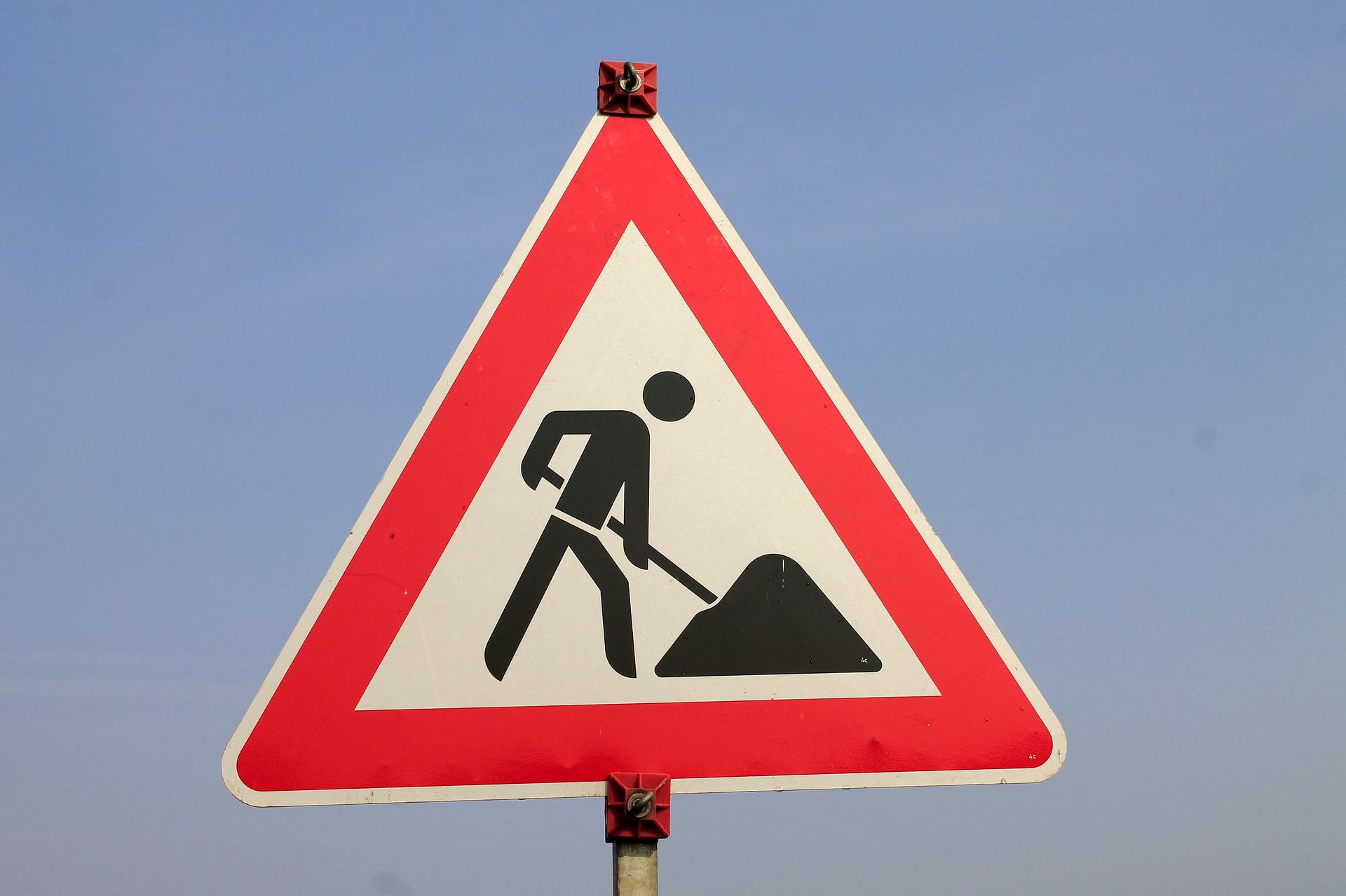 Baufortschritt auf der Baustelle an der Herner Straße/Blitzkuhlenstraße