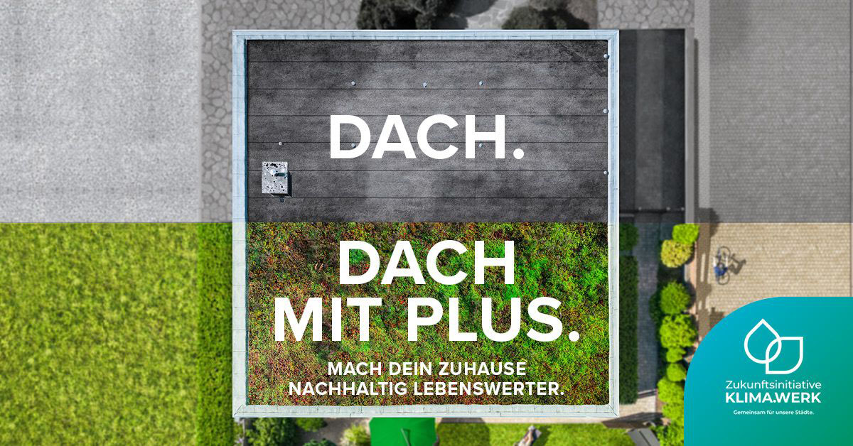 Die Stadt Recklinghausen beteiligt sich am Gründachförderprogramm Klima.Werk.